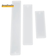 12 Pcs/Set Rectangle Silicone Bookmark Mold DIY Bookmark Mould Making Epoxy Resin Jewelry