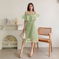 Arabella Church Dress Christmas Formal Women's Casual Knee-Length Bridesmaid Outfit (Real Picture)
