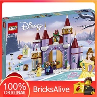 [BricksAlive] LEGO DISNEY PRINCESS Belle's Castle Winter Celebration 43180