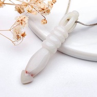 飄紅翡翡翠寶劍吊飾 | 天然緬甸翡翠A貨 | 送禮