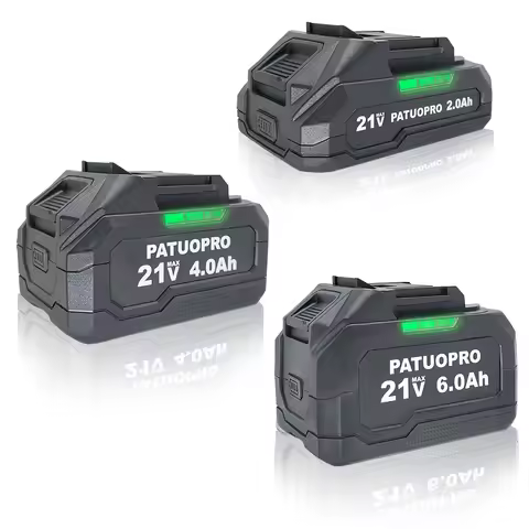 PATUOPRO 2.0Ah 4.0Ah 6.0Ah Rechargeable Lithium Battery For Makita 18V Power Tools Cordless Wrench S