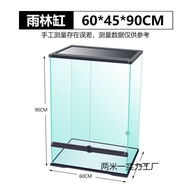 Spider Tank Breeding Pet Tank Frog Climbing View Glass Tank Hermit Crab Snake Rainforest Gecko Tank 