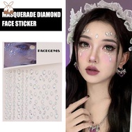 【CH】DIY Diamond Face Sticker Party Masquerade Face Sticker Manicure Jewel Sticker