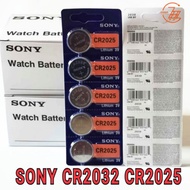 5pcs Sony CR2032/CR2025/CR2016 Lithium Battery