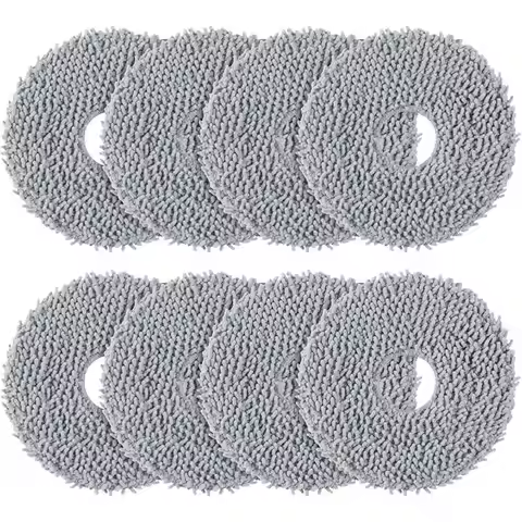 ABUD-8 Pack Mop Pads For Qrevo QV 35A/ S5V/ Saros 10R/ Curvx/Edge S5A/ QV 35S/ Saros Z70 Master Mop 