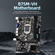 (UKYF) B75M- Motherboard LGA1155 2XDDR3 Slot Support Up to 16G 100M Ethernet M.2 NVME VGA HD Motherb