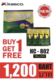 [ซื้อ 1 โหล แถม 1 โหลฟรี] KASCO NEW HC-802 High cor Small Golf Ball BUY 1 GET 1 FREE (2dz) ลูกกอล์ฟ 