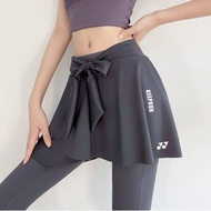 Tennis and badminton sports mesh apron with sun protection and quick drying sports style, fashionable summer new 2023 professional sports skirt pants