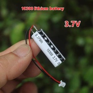 【Large capacity】(COD)/Bateri litium universal/Universal lithium battery 3.7V充电式锂电池10300电容式锂电池带端子带线充电
