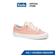 KEDS WF61930 CREW KICK 75 CANVAS CORAL Women's Sneakers Lace-up Fabric Orange good