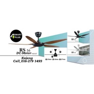 SILENZ RS56 CEILING FAN 56" DC MOTOR 7F+7R SPEED