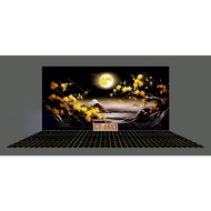 3d painting. stickers for aquariums, arowana fish tanks (back painting)