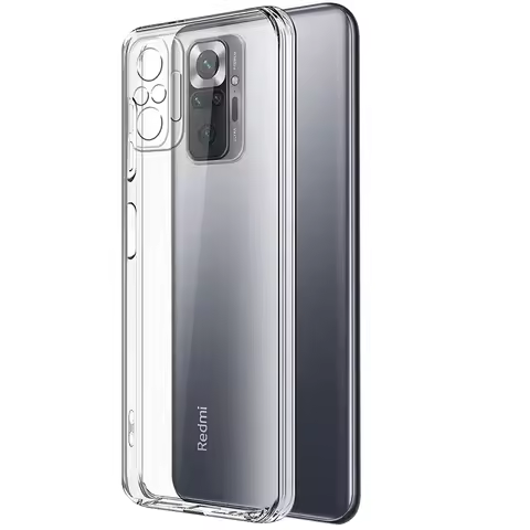 Silicone Case On For Xiaomi Redmi Note 10 Pro Clear Soft Case For Redmi Note 10S Note10 4G 5G Cover 