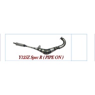 SHM PIPE ON DRAGSTER EKZOS OPEN Y125ZR Y125Z 125Z RXZ RXZ135 Y125 PAIP ON RACING OPEN PIPE