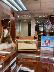 ✨門市現貨 無需預約✨ Hermes Mini Jypsiere 金色金扣拼色帶
