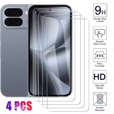 4Pcs Full Cover Tempered Glass For Google Pixel 10 Pro Fold Unlock Screen Protector Pixel10Pro XL 10