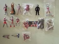 鹹蛋超人 扭蛋公仔  (共隻14) Bandai HG 超人