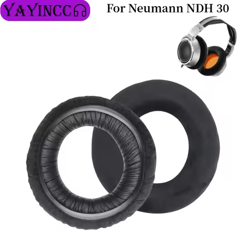 Replacement Memory sponge frosted skin Ear Pads For Neumann NDH 30 Headphones Soft Foam Ear Cushions