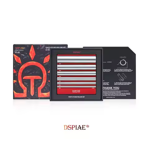 DSPIAE AT-RS Photo Etched Rolling Set Tool Metal Craft Tools Model Building Tool For Military Model 