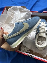 Nike Cortez SE Smokey Blue/Olive Aura
