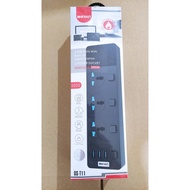 ONESAM OS -T11 High Power 3000W 3 Universal Power Socket 3 USB ports with Auto- id identification 3 