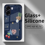 HP Softcase Glossy Glasshp For OPPO A6X - OPPO A6X 4G-5G - OPPO A6X 4G Case - OPPO A6X 5G - OPPO A6X