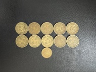 （56H年10枚大壹毫）香港硬幣英女王伊利沙伯二世 1956H年大一毫 Government of Hong Kong Coin Queen Elizabeth ll 1956H $0.1