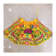 ทําด้วยมือปัก Lotus Robe Feng Shui Deity ภาพไต้หวันรุ่น Guanyin พระพุทธรูป เสื้อโค้ท Divine เสื้อผ้า