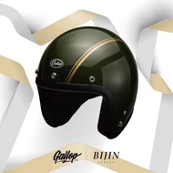 GALLOP BIJIN SERIES HELMET 美人系 3/4半罩安全帽 墨田綠