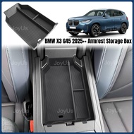 BMW X3 G45 (2025-2026) Armrest Box Storage Console Tray Car Accessories