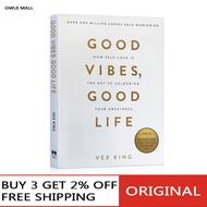 Good Vibes, Good Life by Vex King English book หนังสือพัฒนาตนเอง
