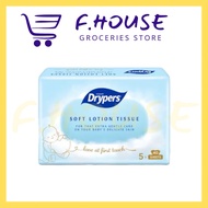 Drypers Soft Lotion Tissue (5x40’s)