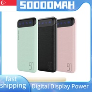 50000MAH PowerBank Portable powerbanks with 2 USB ports, digital display power bank,outdoor and indoor use