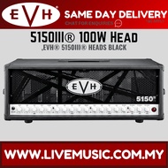 EVH 5150III 100W Guitar Tube Amplifier Head-Black/Ivory