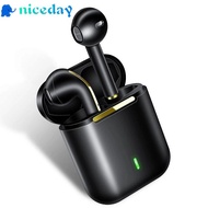 J18 Bluetooth 50 Wireless Earphones Stereo Headset Noise Reduction 50 Hours Play