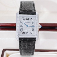 Cartier Cartier Cartier Tank Series Gypsophila Queen Diamond English Watch Ladies W5200005