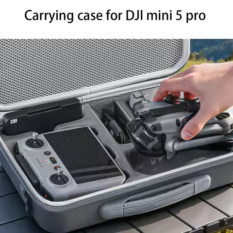 STARTRC PHOTO Portable Carrying Bag for DJI Mini 5 Pro Fly More Combo Drone Accessories Hard Storage
