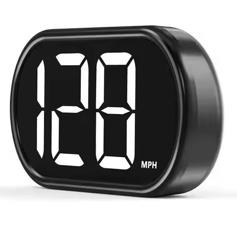Car HUD Head Up Display,X2 GPS Speedometer, Digital Speedometer MPH With LED Large Font, Plug & Play
