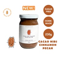 [LIMITED] Cacao Nibs Cinnamon Pecan Butter (No Sugar)