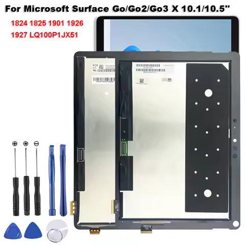 ORI For Microsoft Surface Go Go2 Go3 Go4 Go 1 2 3 4 1824 1825 1901 1926 LCD Display Touch Screen Dig