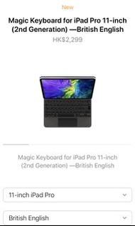 Ipad pro magic keyboard 11 inch