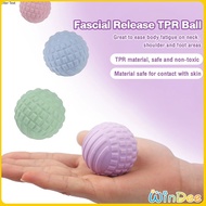 W.D. 4cm Mini Fitness Relax Ball TPR Portable Yoga Fitness Accessory 1Pc