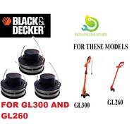RS300 BLACK DECKER SPOOL LINE REFILL NYLON STRING PART GL300 GL260 GRASS TRIMMER CUTTER MESIN RUMPUT