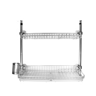 K-ART 2 Tier Stainless Steel Dish Rack