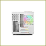 ๑ ♈ ● EasyPC| YGT V300 MAtx Tempered Glass PC Case gaming| Black and White|