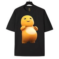 S-5XL Ready Stock NAI LONG T shirt Unisex 100% Cotton Printed Summer Streetwear Round Neck Short Sle