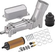 AOLIHAN Engine Oil Cooler Filter Housing 926-876 Kit For 2011-2016 Dodge Challenger/Charger/Grand Ca