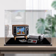 Transparent Acrylic Display Box For LEGO 71374 Mario Red And White Machine Storage Case Dustproof Co