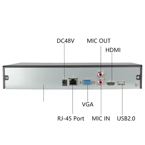 Dahua Multilingual 8/16 Channels Video Recorder NVR2108HS-4KS3 NVR2116HS-4KS3 Support 1HDD SMD Plus 
