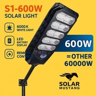 SolarMustang 50000W Solar Light Outdoor Lighting Lampu Solar Jalan Super Bright LED Lamp Waterproof